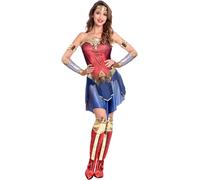 costume Wonder Woman ladies red 5-piece size M