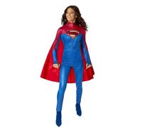 Supergirl Womens Costume Adults Licensed Superhero DC Comics Fancy Dress Outfit