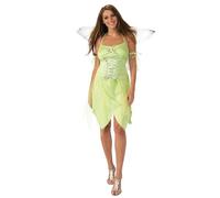 Green Tinkerbell Fairy Costume 10-12-14