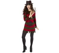 Rubie's Womens Official Miss Freddy Krueger Sexy Secret Wishes Costume, X-Small, Nightmare on Elm Street