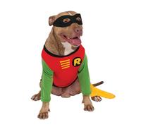 Rubies womens Official Rubie s DC Comic Robin Teen Titans Pet Dog Costume Super Hero Gift Size Small, Multicolor, UK Halloween