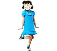 Rubies womens Peanuts Lucy Costume Dress and Foam Mask, As Shown, Medium