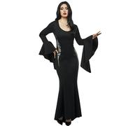 Rubies womens Wednesday Tv Show Morticia Addams Costume Dress, As Shown, Large