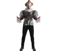 Rubie's IT Pennywise Ruffle Top & Mask Adult Halloween Fancy Dress