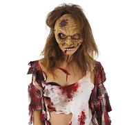 Rubies Zombies Half Face Mask (S5299, Horror Costume Mask for Unisex-Adults)