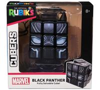 Rubik’s Cube Black Panther Cuber, Problem-Solving Challenging Brain Teaser Collectible Black Panther Fidget Toy, For Adults & Kids Aged 8+