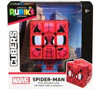 Rubik’s Cube Spider-Man Cuber, Problem-Solving Challenging Brain Teaser Collectible Spider-Man Fidget Toy, For Adults & Kids Aged 7+