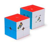 Rubik's Cube, 3x3 Magnetic Speed Cube & 2x2 Magnetic Speed Cube 2-Pack, Problem-Solving Challenging Brain Teaser Fidget Toy for Ages 8+