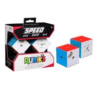 Rubik's Cube, 3x3 Magnetic Speed Cube & 2x2 Magnetic Speed Cube 2-Pack, Problem-Solving Challenging Brain Teaser Fidget Toy for Ages 8+