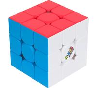 Rubik’s Cube, 3x3 Magnetic Speed Cube For Super Fast Solves, Problem-Solving Challenging Brain Teaser Fidget Toy for Adults & Kids Ages 8+