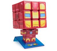 Rubik's Cube, Iron Man Cuber, Problem-Solving Challenging Brain Teaser Collectible Iron Man Fidget Toy, for Adults & Kids Ages 8+
