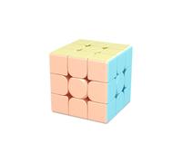 (Rubik's Cube) Magic Cube Macaron 3x3 Kids Educational Pyraminx Puzzle Fun Toys Game Gift For