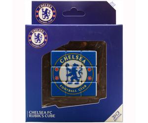 Rubiks Cube Puzzle Chelsea FC Football Challenging Logic Fun Training Game Gift