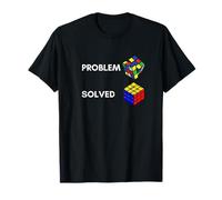 Rubiks Cube Speed Cubing Master 80s Vintage 3x3 Cube Puzzle T-Shirt