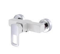 Rubinetti a parete Rubinetto per doccia da bagno Bianco 2 funzioni Miscelatore per Acqua calda e fredda a parete Rubinetti per vasca Rubinetti per bagno Utilizzo in bagno