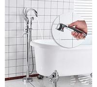 Rubinetti miscelatori da cucina Rubinetto per vasca da bagno Rubinetti miscelatori per Acqua calda e fredda Rubinetto miscelatore per doccia e vasca da bagno Set di Rubin