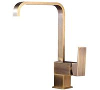 Rubinetto per lavello da cucina europeo Antico, rubinetti per Acqua calda e fredda, Design girevole per un facile utilizzo, Elegante rubinetto per Piatti da portata, arre