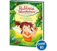 Rubinia Wunderherz, die mutige Waldelfe (Band 1) - Der magische Funkelstein: Kinderbuch zum Vorlesen und ersten Selberlesen - Für Mädchen ab 6 Jahre - Elfen-Buch für Kinder - Erstlesebuch, Erstleser