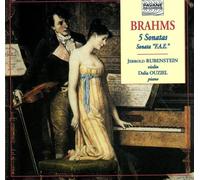 Rubinstein 5 sonatas for violin & piano (CD)