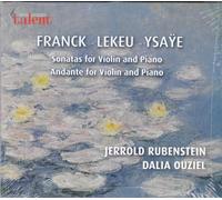 Rubinstein,Artur - Franck-Lekeu-Ysaye Violinsononate