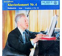 RUBINSTEIN, Artur / SYMPHONY OF THE AIR ORCHESTRA / KRIPS, Josef - Klavierkonzert Nr. 4 G-dur op. 58 / LM-9809-E