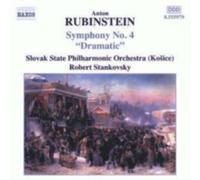 RUBINSTEIN/STANKOVSKY/SLOVAK STATE PHIL ORCH: SYMPHONY 4: DRAMATIC - CD