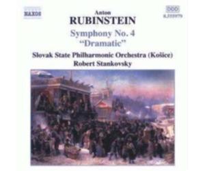 RUBINSTEIN/STANKOVSKY/SLOVAK STATE PHIL ORCH: SYMPHONY 4: DRAMATIC - CD