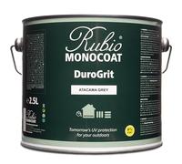 Rubio Monocoat DuroGrit Outdoor Wood Oil, Stain & Sealer - Atacama Grey | 1 Layer, UV Protection for Deck, Fence & Furniture | 2,5L