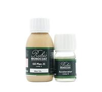 Rubio Monocoat Wood Oil Finish 5 m² - Mist 5% | Oil Plus 2C | Quick-Dry, Eco-Friendly Linseed Wood Oil for Indoor Use, Includes Accelerator (Part B) | Protector | 130 ML