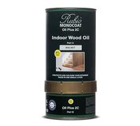 Rubio Monocoat Wood Oil Finish 52 m² - Walnut | Oil Plus 2C | Quick-Dry, Eco-Friendly Linseed Wood Oil for Indoor Use, Includes Accelerator (Part B) | Protector | 1,3L