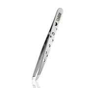 Ru lassic Collection - Professional Eyebrow Tweezers Slanted Tip - Slanted Tweezers for Eyebrow Plucking and Hair Removal (Elegance)