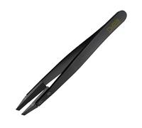 Ru lassic Techno Tweezers Slanted Tips - Black