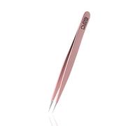 Rubis Pointer Splitting Tweezers for Ingrown Hair and Splinters - Pointed - Pink