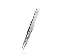 Rubis Precision Tweezers - Professional Tweezers for ingrown Hair and Splinter (Pro Grip)