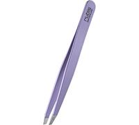 Rubis Slanted Tweezers - Non-Slip - Eyebrow Tweezers - Purple