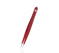 Rubis splinter tweezers - red with Swiss cross