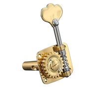 Rubner 140-108a Single Bass Mechanism for Double Bass Single, 4/4-3/4, 4-String, Brass, Made in Germany