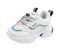 Rubu22a Barefoot Shoes, Children's Tennis Shoes, Children, Professional Running Shoes, Leather Sports Shoes, Fashion Breathable Outdoor Sports Trainers, Trainers for Boys and Girls with