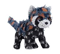 Rubu22a Dog Shape Toys for Dogs, Interactive Toys for Dogs - Dog Toys with Squeaky - Unbreakable Chew Toy - Crinkle Squeaky Toys for Plush Dog (A)