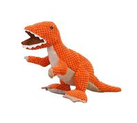 Rubu22a Dog Shape Toys for Dogs, Interactive Toys for Dogs - Dog Toys with Squeaky - Unbreakable Chew Toy - Crinkle Squeaky Toys for Plush Dog (C)