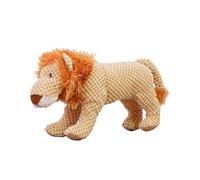 Rubu22a Dog Shape Toys for Dogs, Interactive Toys for Dogs - Dog Toys with Squeaky - Unbreakable Chew Toy - Crinkle Squeaky Toys for Plush Dog (D)