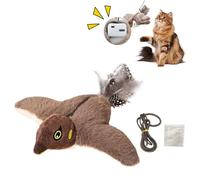 Rubu22a Interactive Cat Toy Electric Upgrade 2026 Self-Employment - Chirping Bird with Wing Strikes, Interactive Cat Toy, Automatic Cat Toys (2)