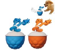 Rubu22a Interactive Dog Toy, Interactive Play Ball for Dogs, Dog Toy Indestructible, Dog Toy Ball with Remote Control, Dog Toy Ball for Cats and Dogs (Dark Blue)