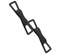 Rubu22a Pack of 2 Comfortable Hand Strap for 9 - 11 Inch iPad Pro/iPad Air/Kindle Fire HD/Samsung/Lenovo Tablet, Elastic Strap, Lightweight and Portable Tablet Finger Holder Grip Holder (Black)