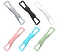 Rubu22a Pack of 2 Comfortable Hand Strap for 9 - 11 Inch iPad Pro/iPad Air/Kindle Fire HD/Samsung/Lenovo Tablet, Elastic Strap, Lightweight and Portable Tablet Finger Holder Grip Holder (White)