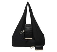 Rubu22a Tote Bag with Keychain, Foldable Tote Bag, Expandable Mini Leather Bags with Key Ring, Portable Handbag for Daily Getting, black, murders
