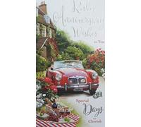 Ruby Anniversary Wishes Greeting Card