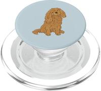 Ruby Cavalier King Charles Spaniel Dog Mom Dog Lover PopSockets PopGrip for MagSafe
