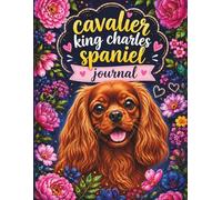 Ruby Cavalier Lover Notebook: Large 8.5 x 11 Lined Journal for Cavalier King Charles Spaniel Lovers