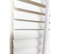 Ruby Deals PVC Venetian Blind Blinds Window 25mm Thin Slats Kitchen Window Blinds Treatments Easy Fit Curtains Trimmable Fittings Home Office(White Embossed 170W x 150H cm)